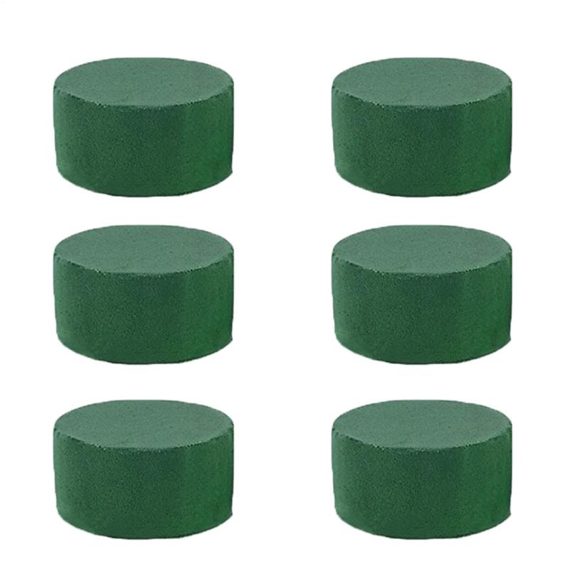 Florist Flower Supply - 6Pcs bunga bulat batu bata busa