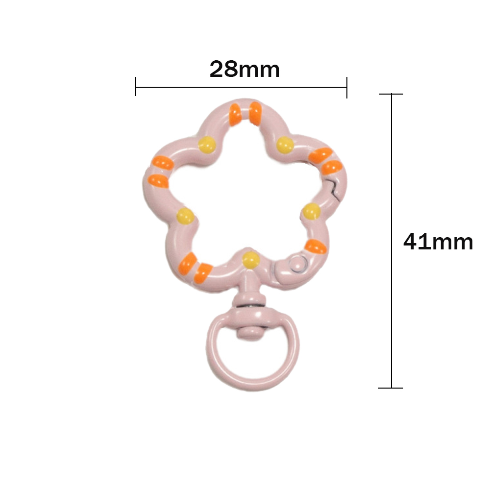 5pcs Pengait Bunga Model Snap  - Flower Supplies ulasan dan harga