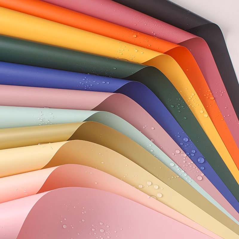 Gaya Korea kertas warna Solid  - Florist Supply Paper ulasan dan harga