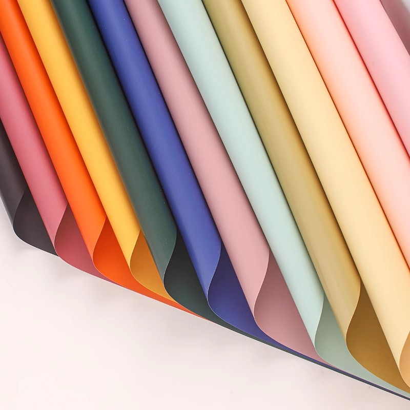 Gaya Korea kertas warna Solid  - Florist Supply Paper ulasan dan harga