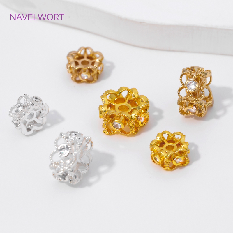 Pemisah Manik-manik 8/10MM Ber - Flower Supplies ulasan dan harga