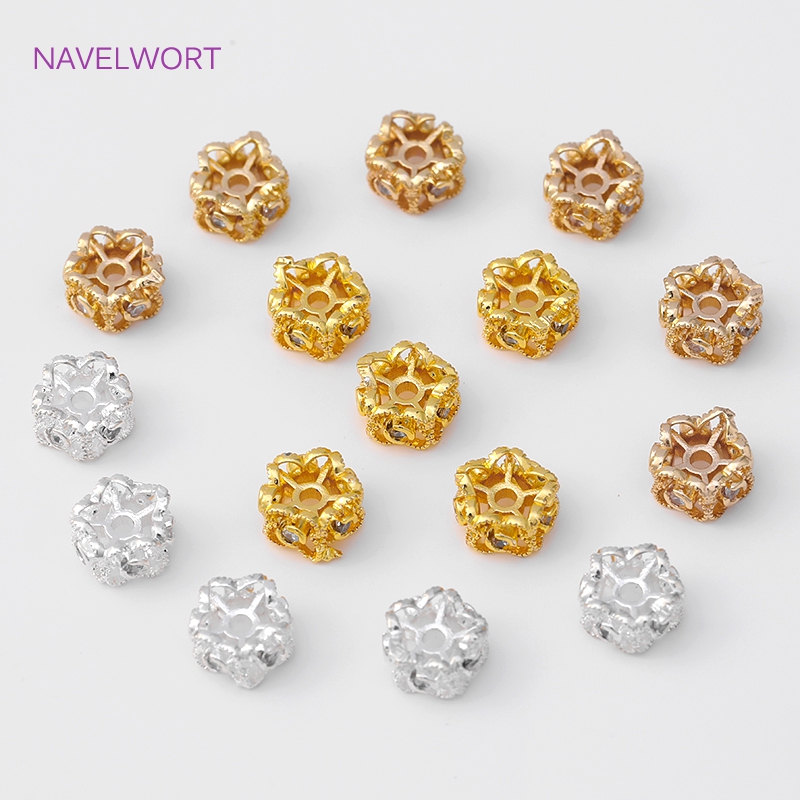 Pemisah Manik-manik 8/10MM Ber - Flower Supplies ulasan dan harga