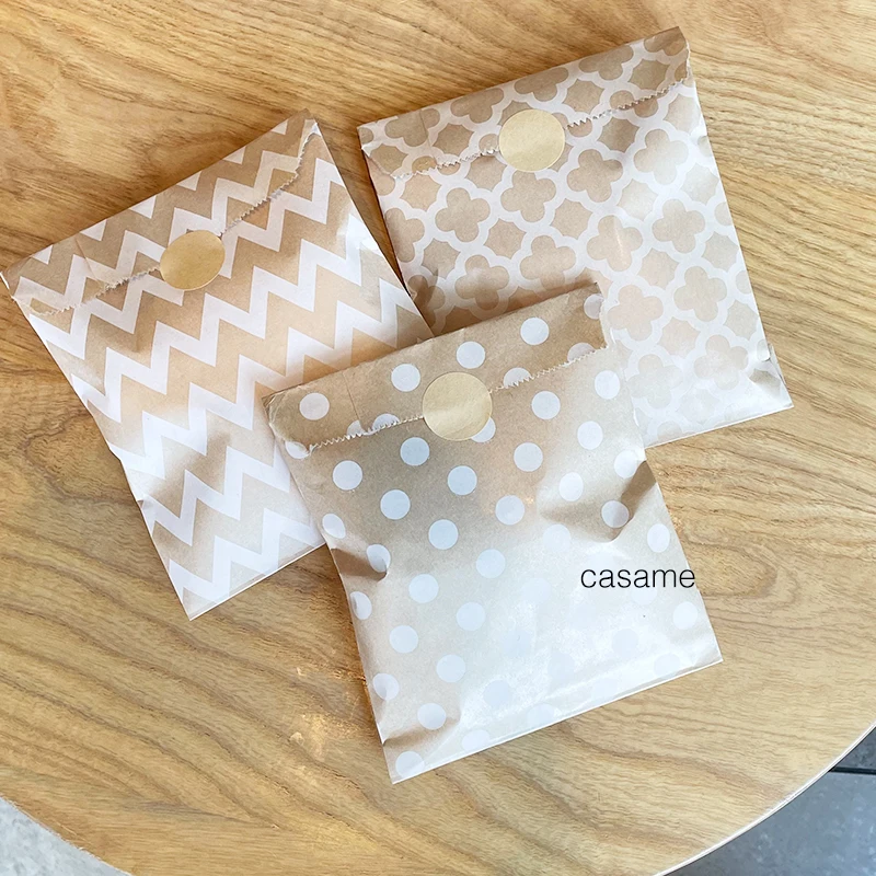 25 Buah Kantong Kertas Kraft K - Flower Wrap Kraft ulasan dan harga