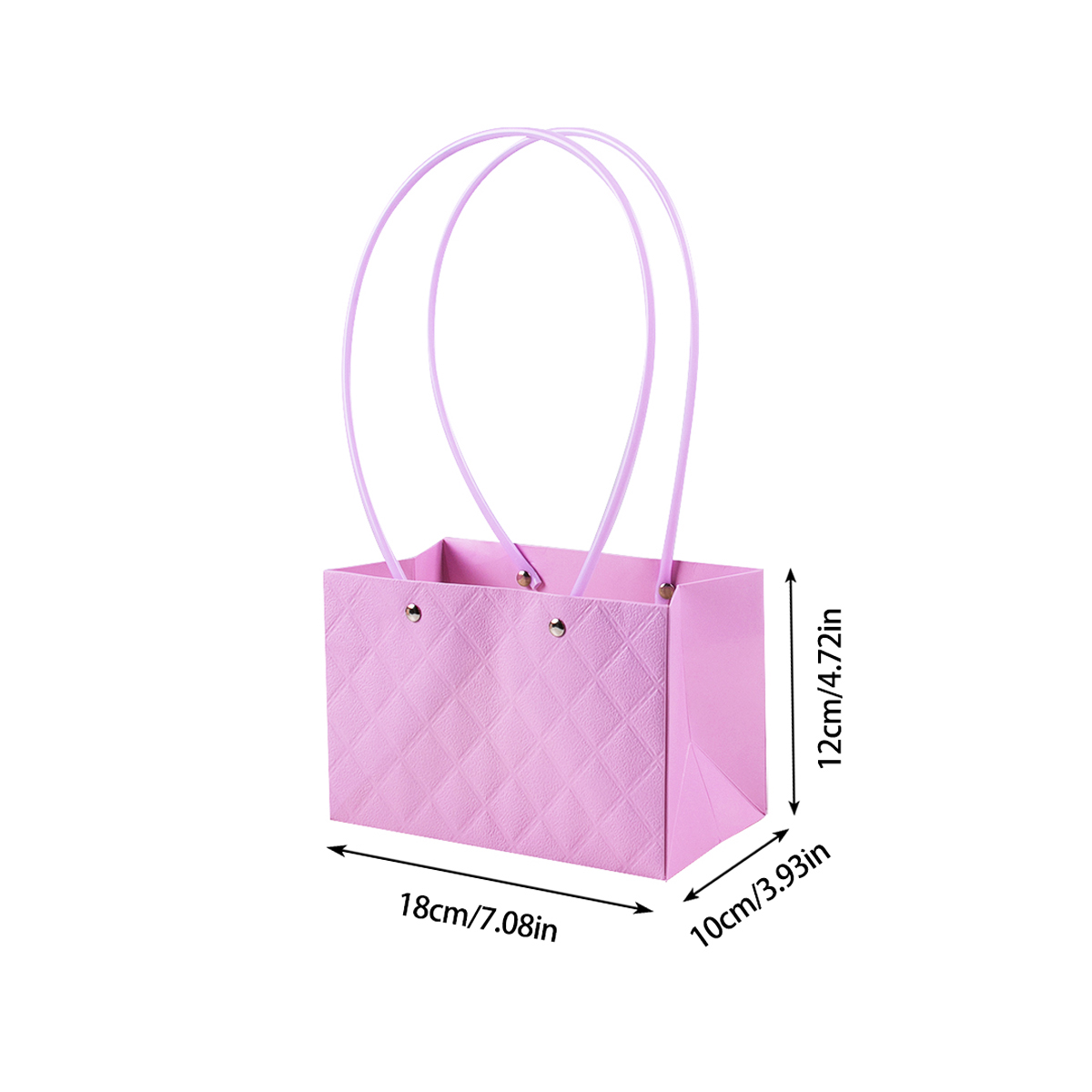 5 Buah Tas Hadiah Bunga Kertas - Flower Wrap Kraft ulasan dan harga