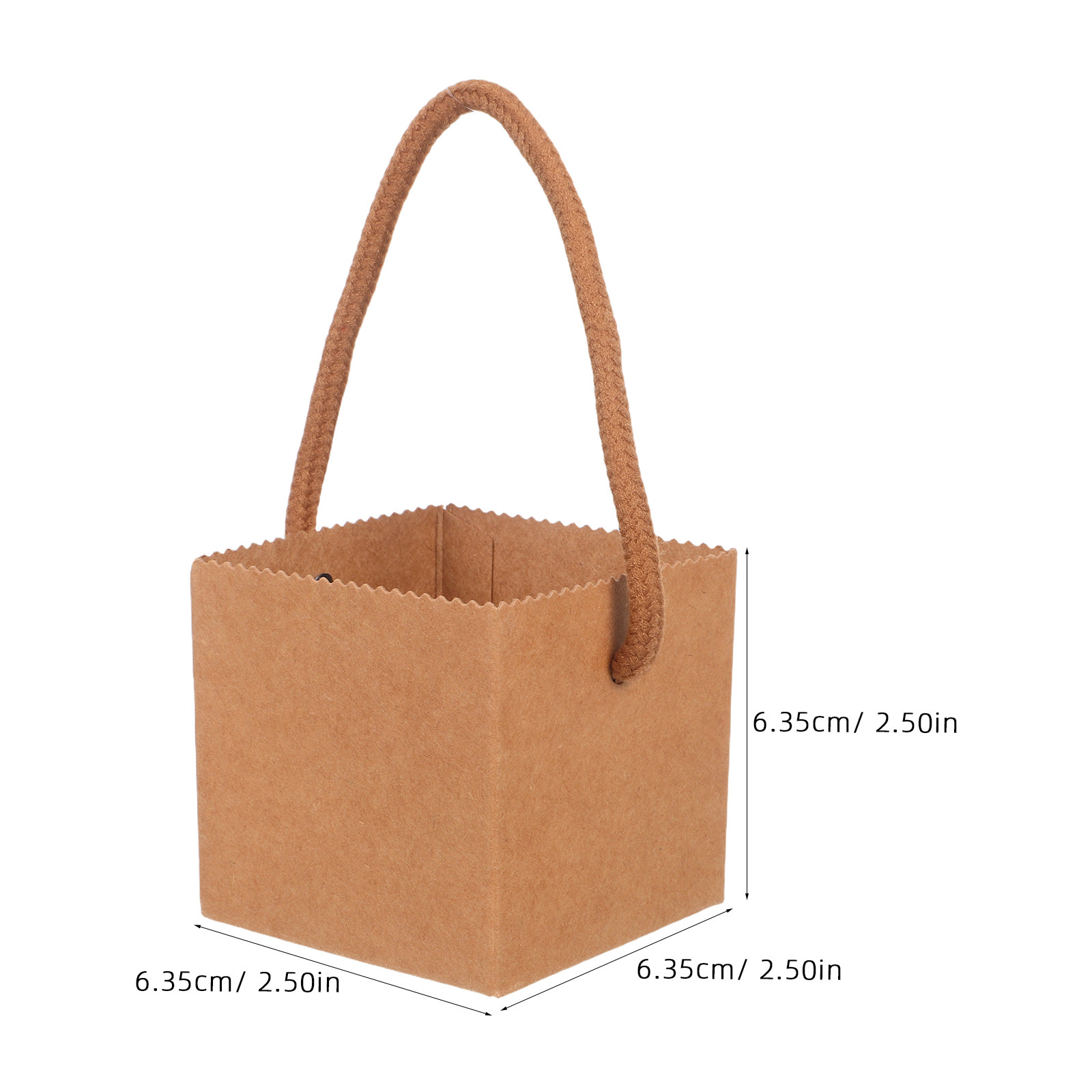 50Pcs Tas Hadiah Bunga Genggam - Flower Wrap Kraft ulasan dan harga